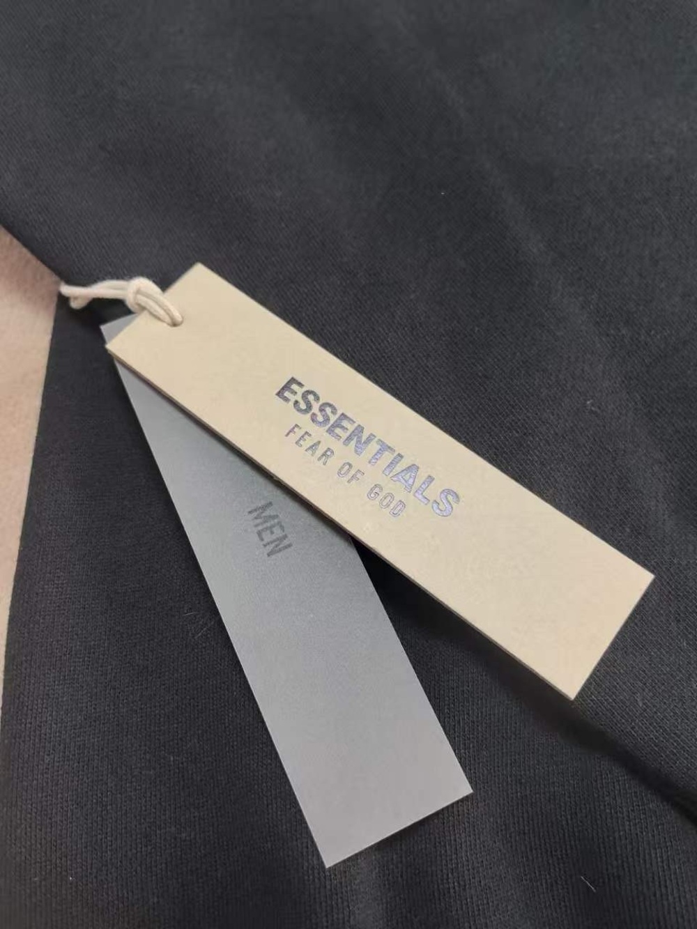 Fear of God Essentials Men's Black Crewneck Hoodie & Joggers Set - Picture 8 of 8